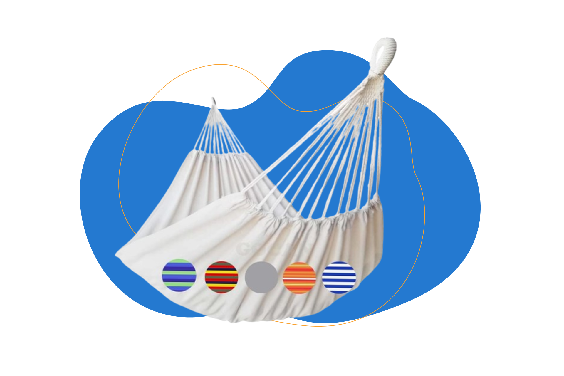 Gocan Hamaca Doble de Jardín