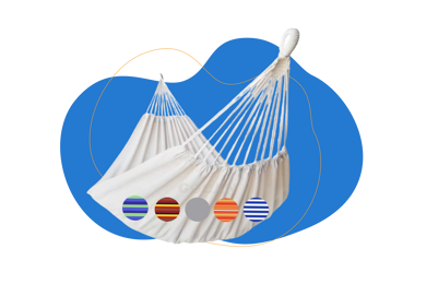 Gocan Hamaca Doble de Jardín