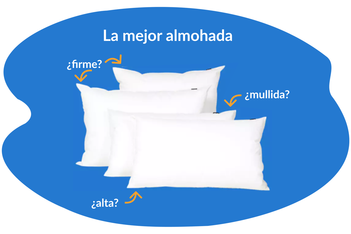Lluvioso siglo válvula Las 5 mejores almohadas de España | Guía de compra 2023