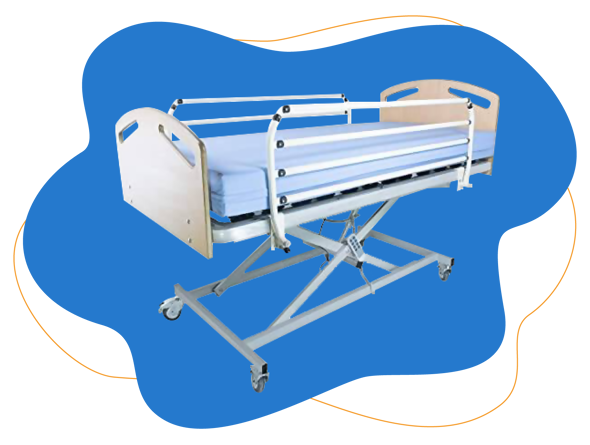 Cama articulada con carro elevador LTDM