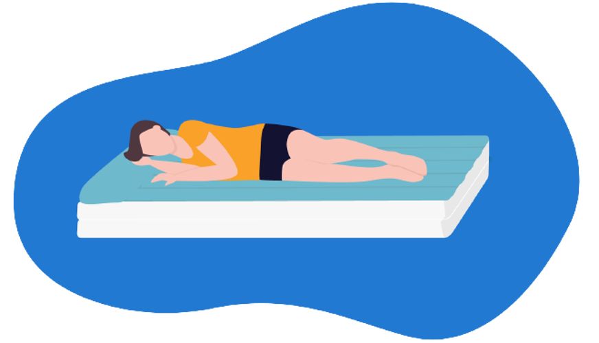 Dormir en una cama de agua.