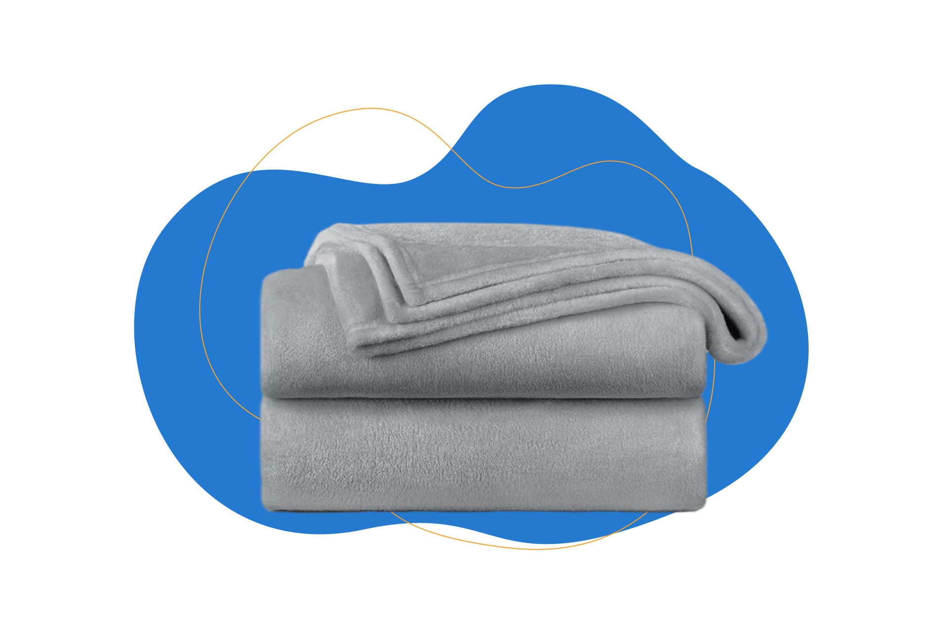 Blumtal Manta para Sofá de Franela Suave y Acolchada