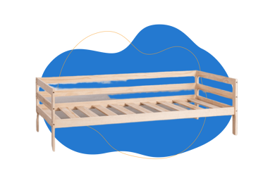 Cama Diván para Colchón de 90 cm Cooper Kids