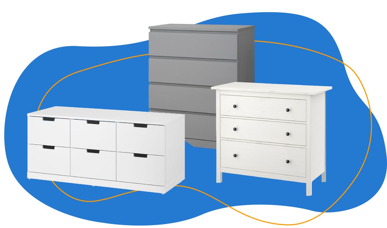 MALM cómoda de 6 cajones, blanco, 80x123 cm - IKEA