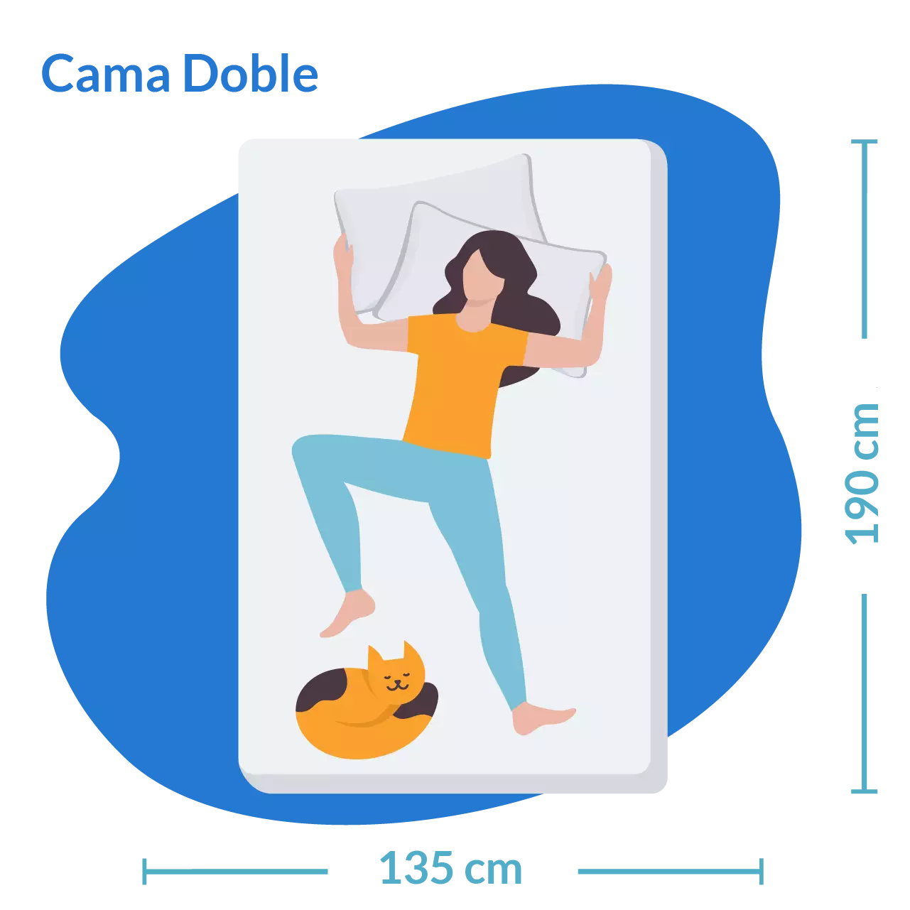 medidas de colchones de matrimonio