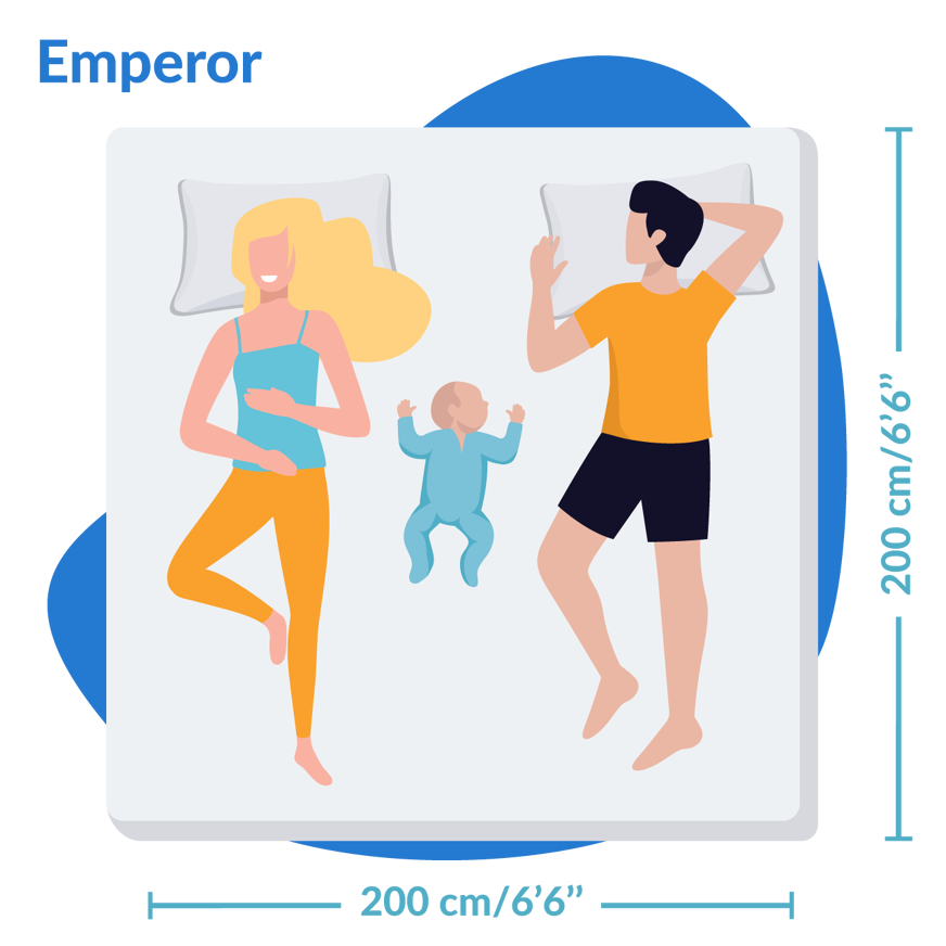 Colchón para cama Presidential King o Super King.