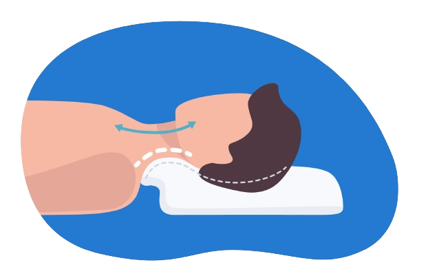 por qué no dormir sin almohada