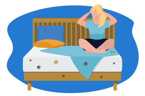 chince de cama como eliminar