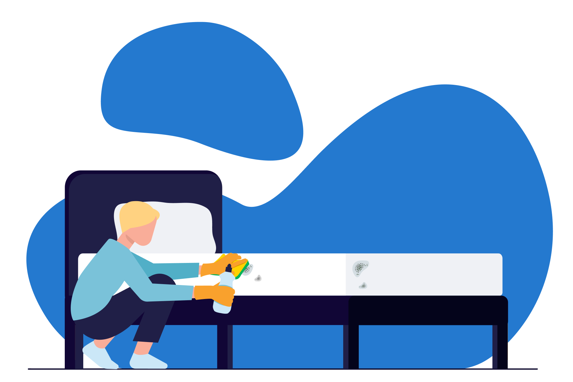 limpiar el colchón paso a paso