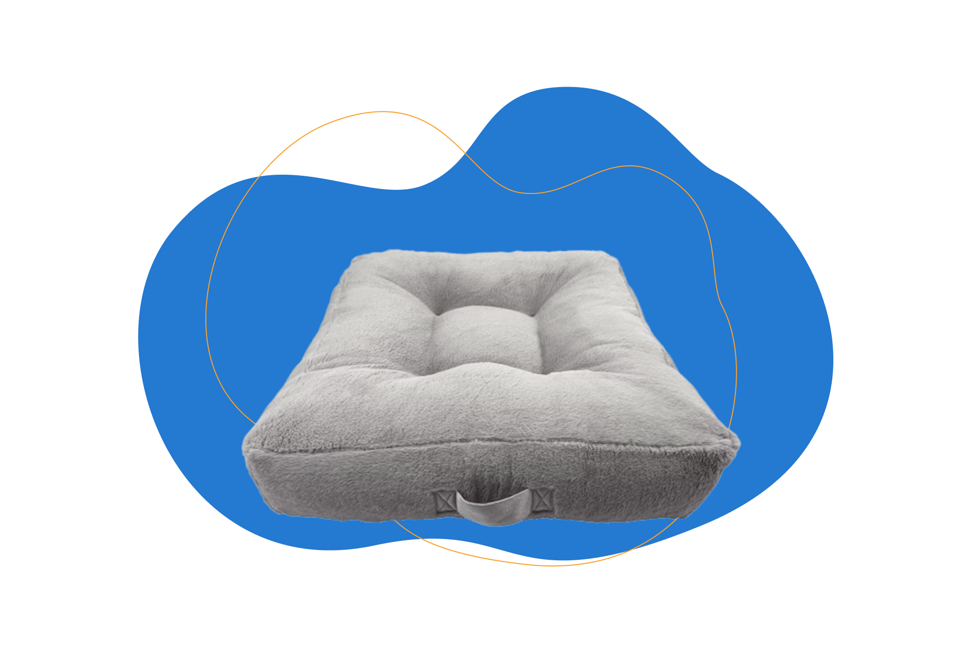 Fred & Rita Colchón para perros y gatos gris