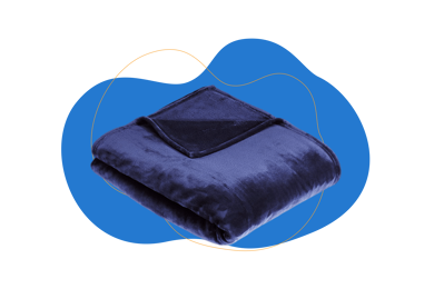 Manta suave de felpa Amazon Basics