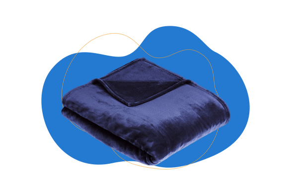 Manta suave de felpa Amazon Basics