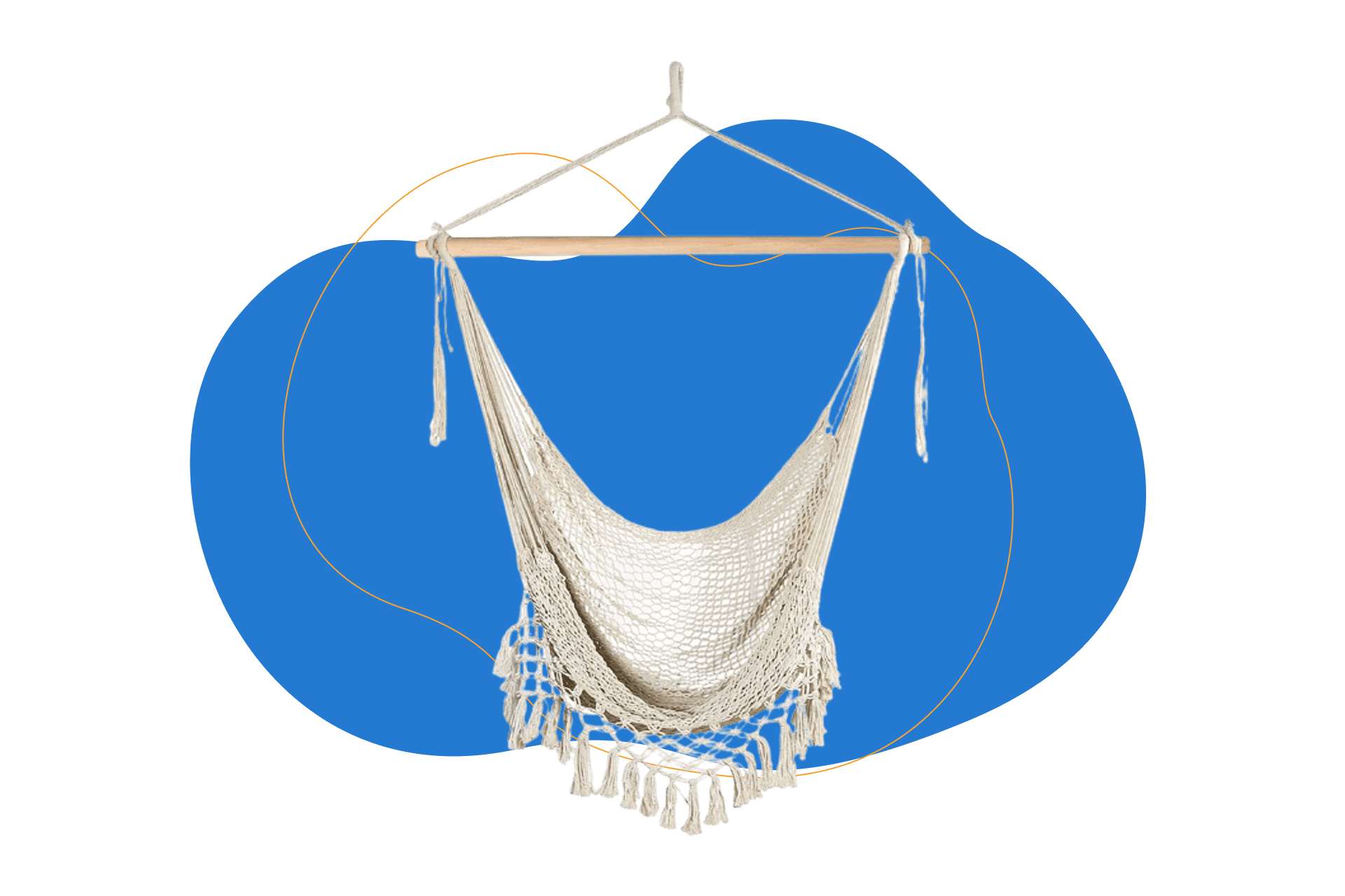 Chihee Silla Colgante Tejida