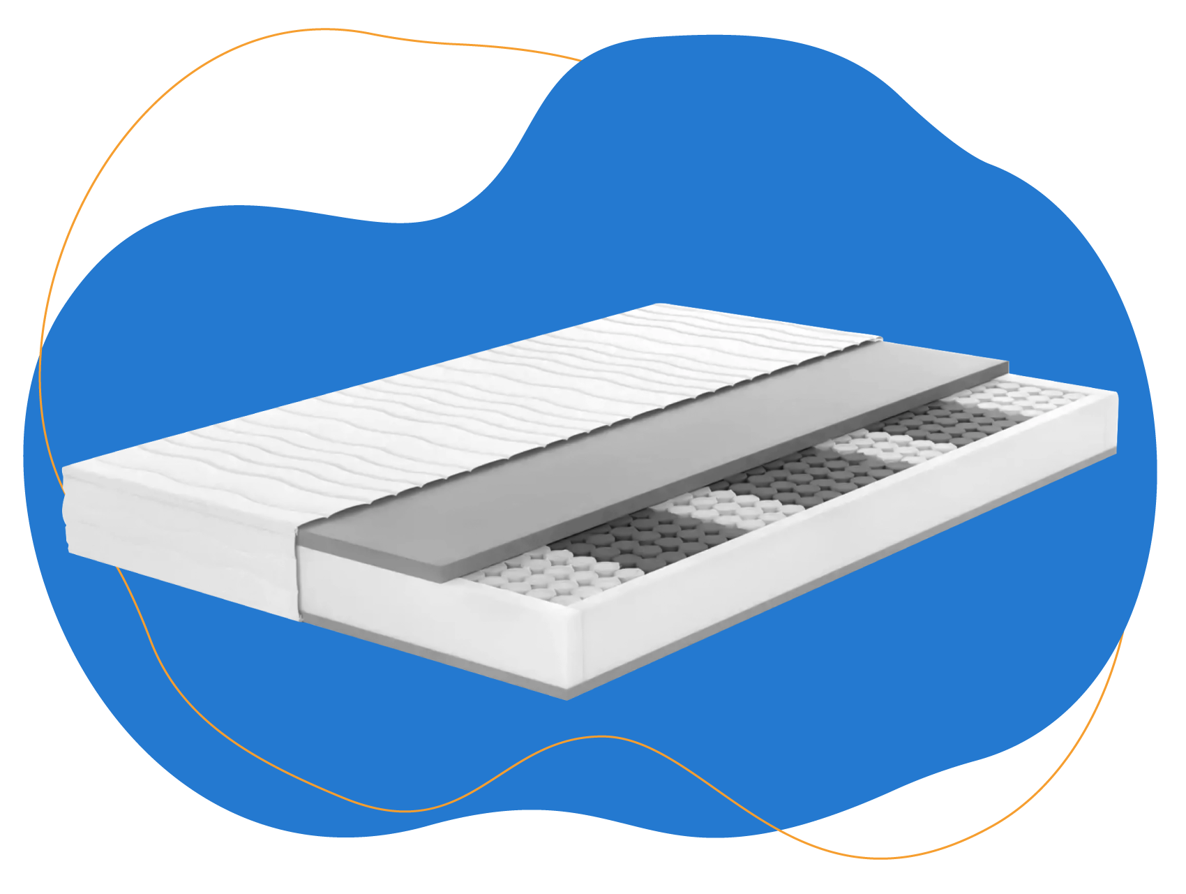 colchón Lidl de muelles ensacados