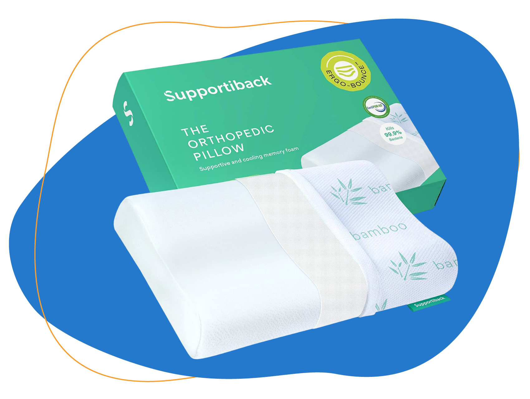 almohada ortopédica Supportiback