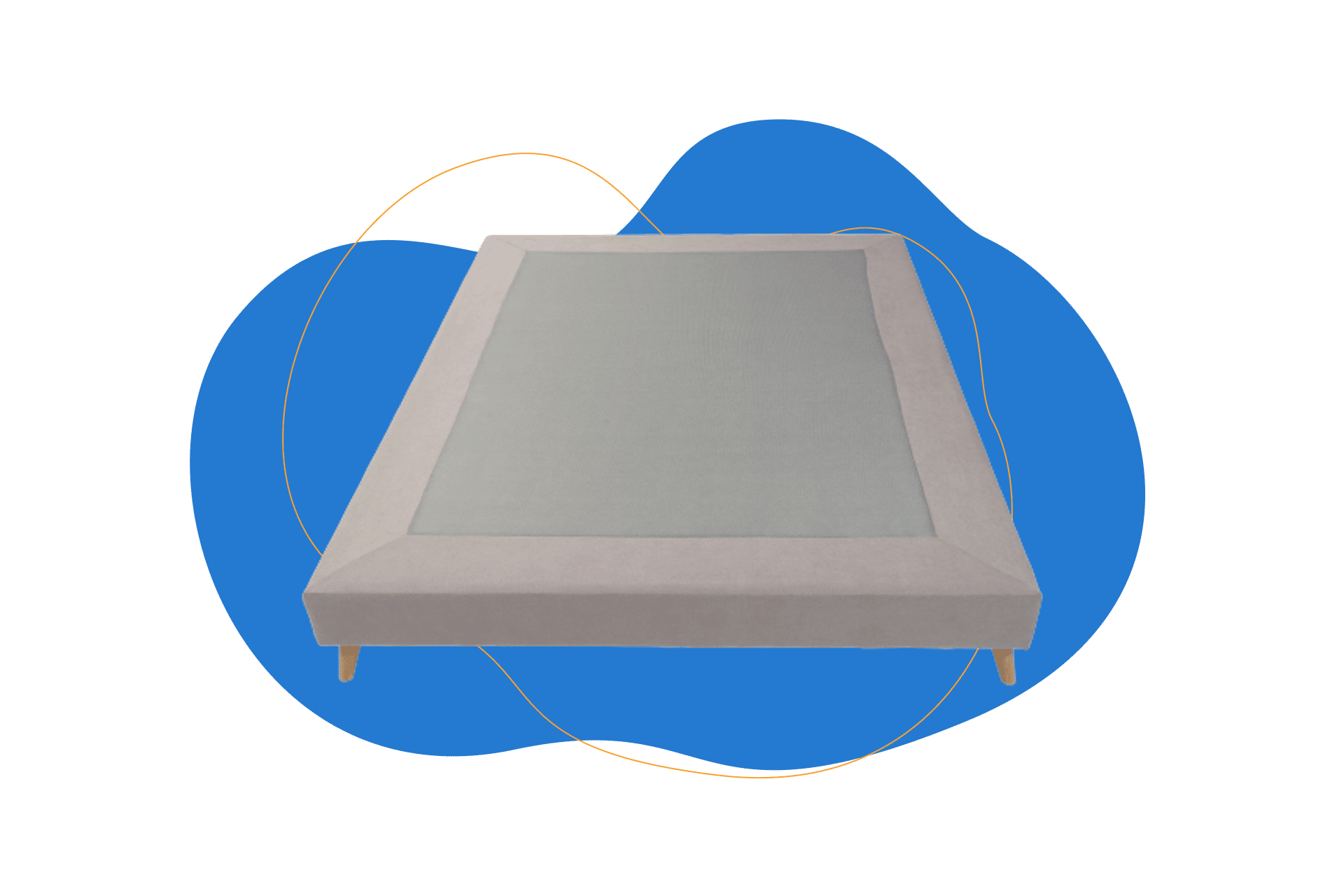 base tapizada morfeo