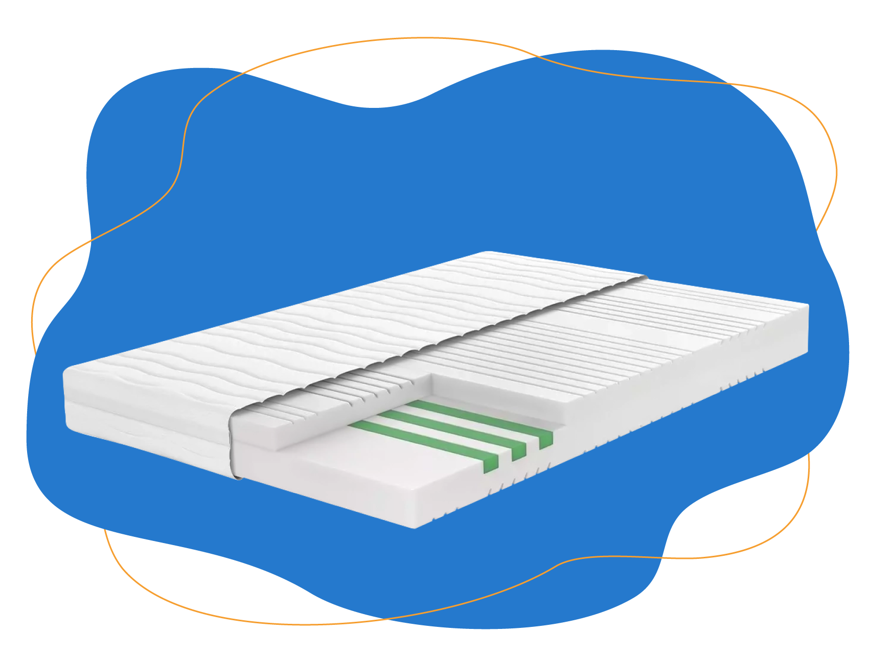colchon lidl de espuma fría 7 zona