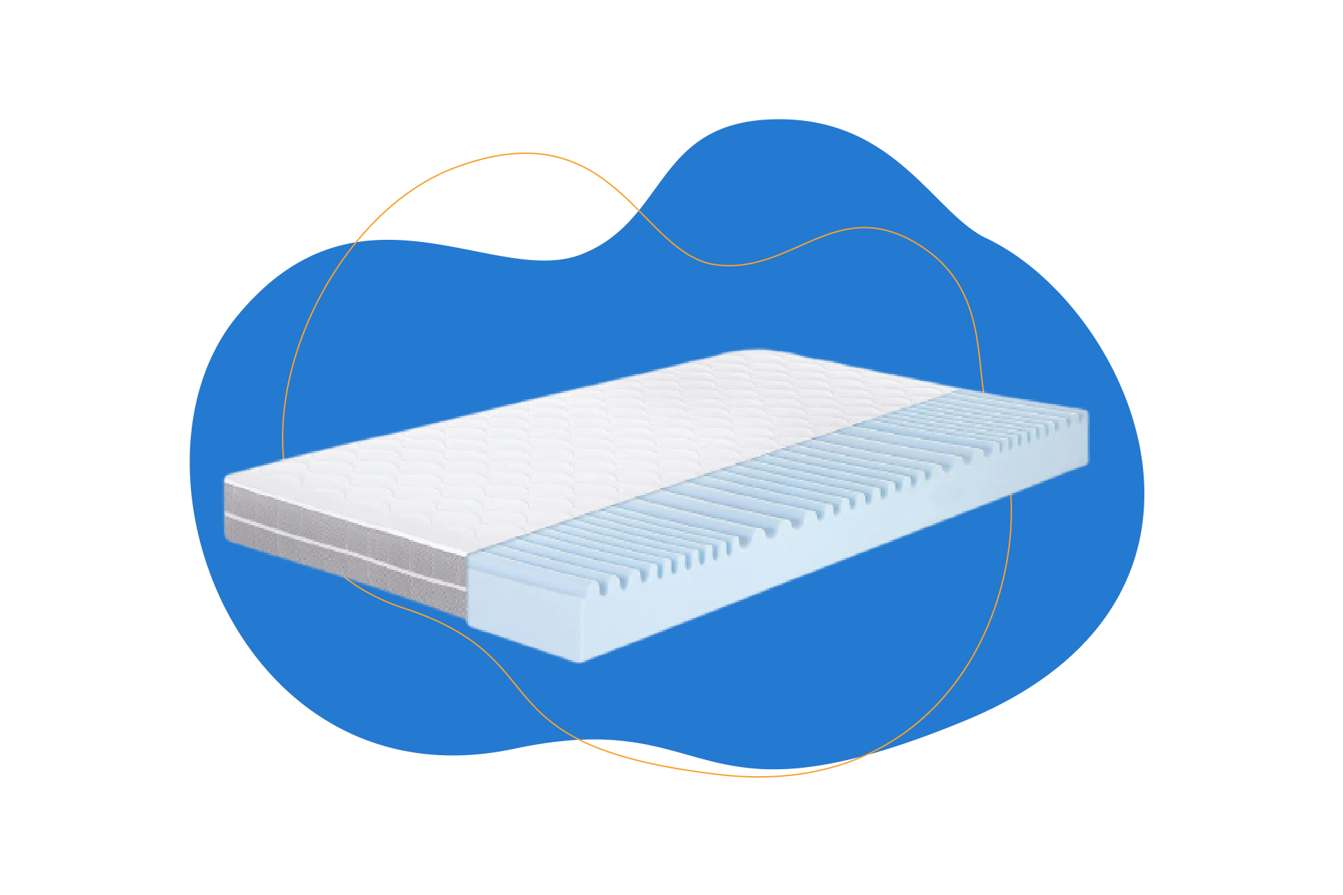 colchón Lidl espuma híbrida