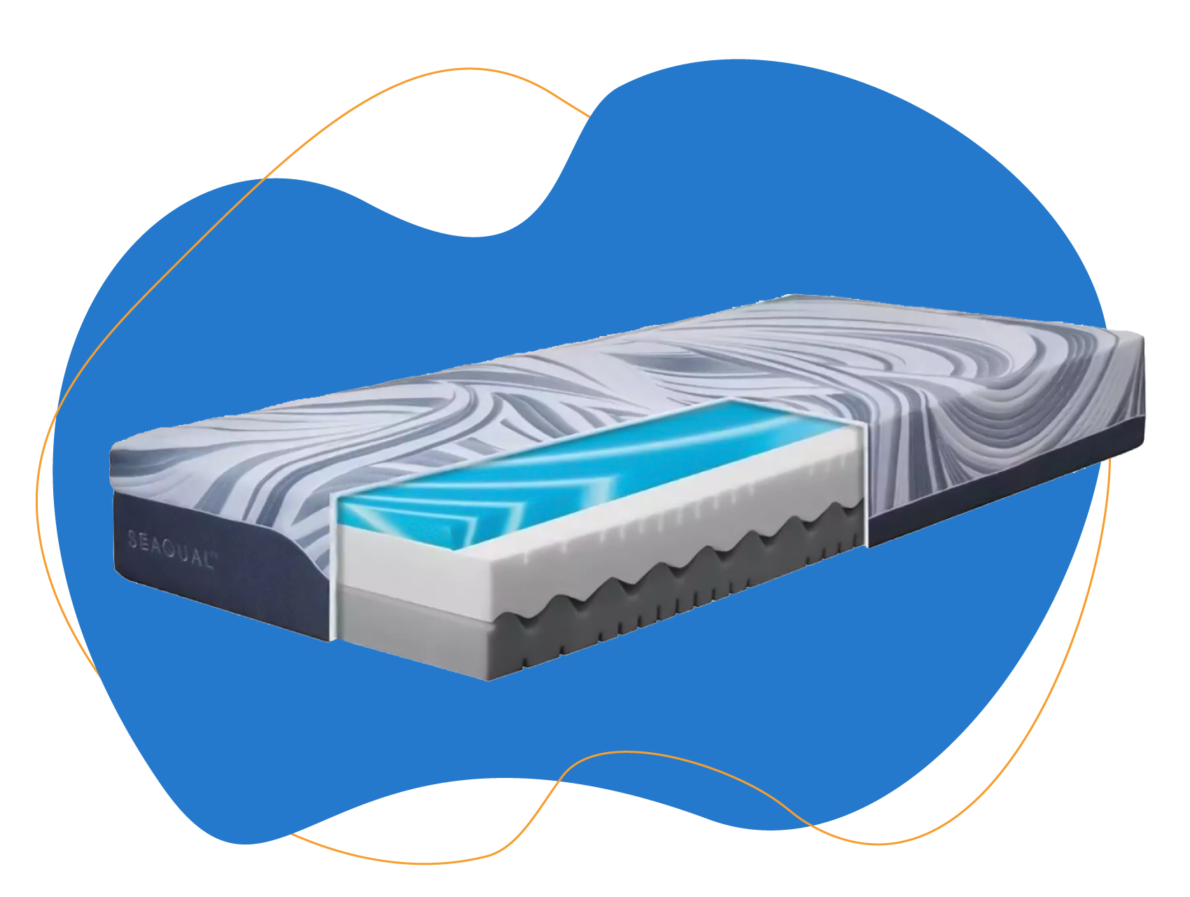 Colchón de espuma Lidl Ocean Clean