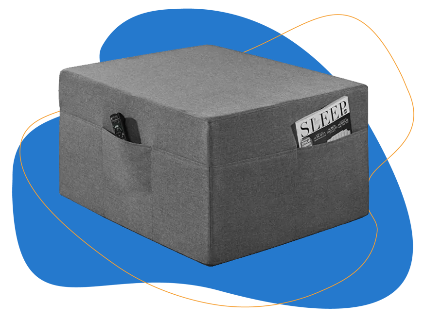 colchón plegable Traumnacht con funda