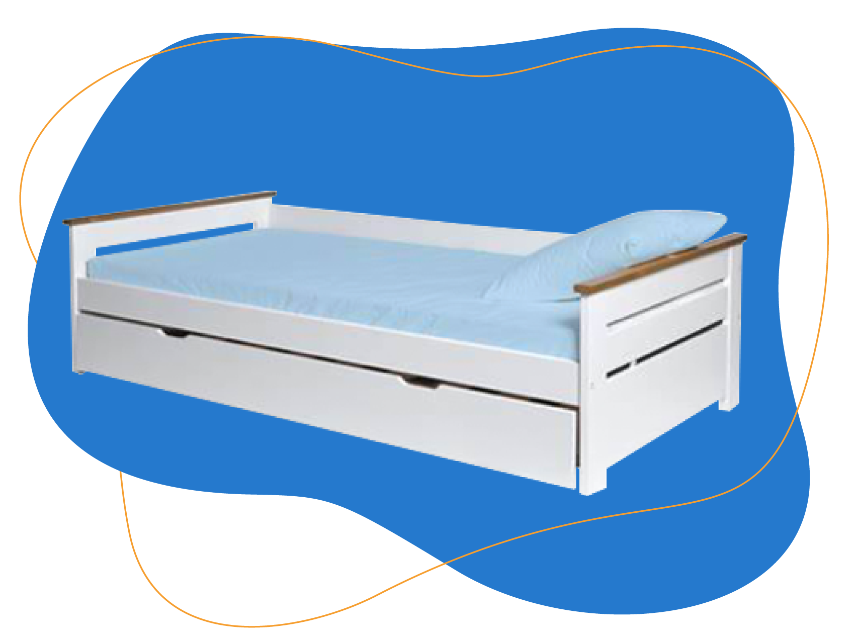 Cama nido 90 x 190 Conforama