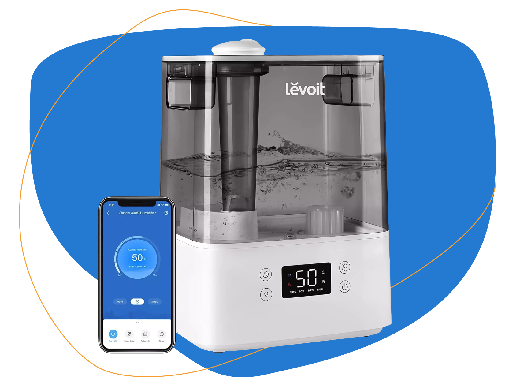 Humidificador Levoit Top-Fill