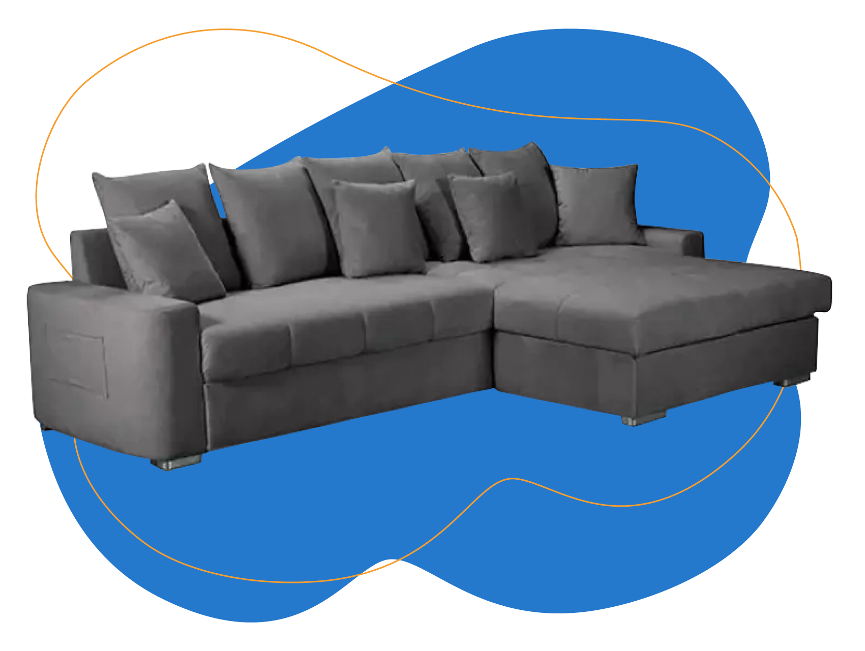 sofá cama conforama chaise longue