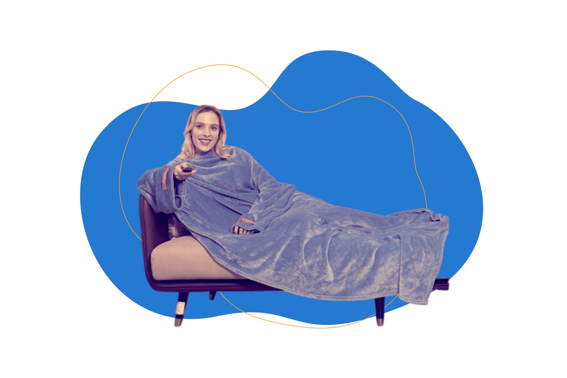 Batamanta de franela de Winthome