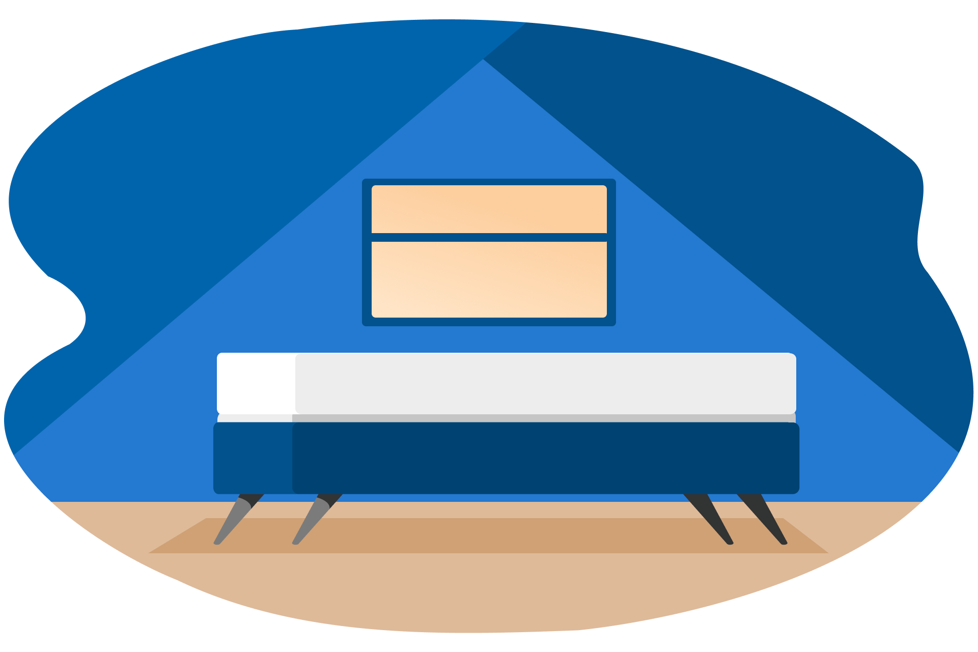 Tamaño camas de 120.