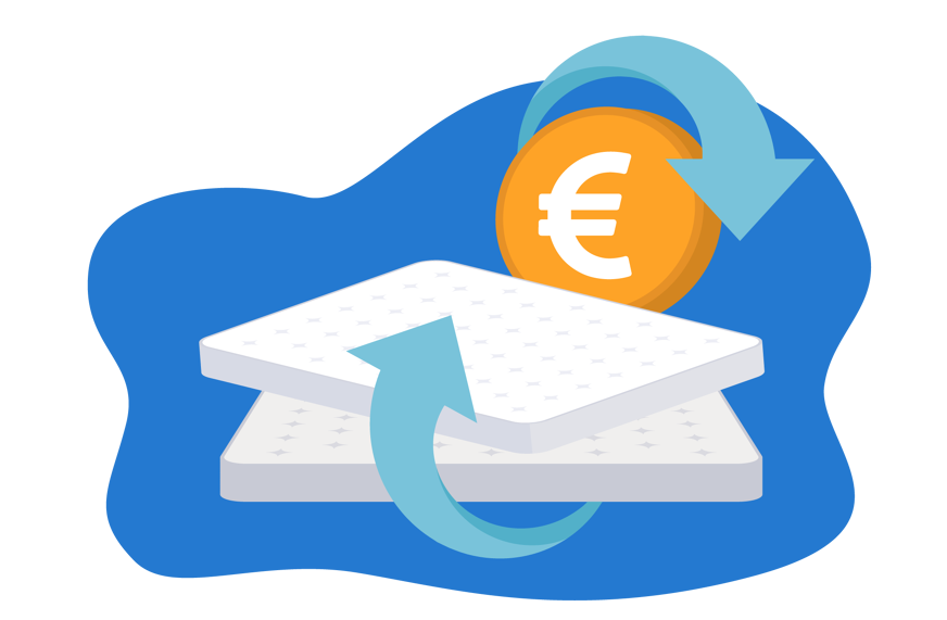 El colchón más barato.