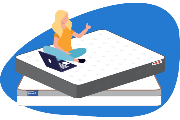 Los colchones de Conforama.