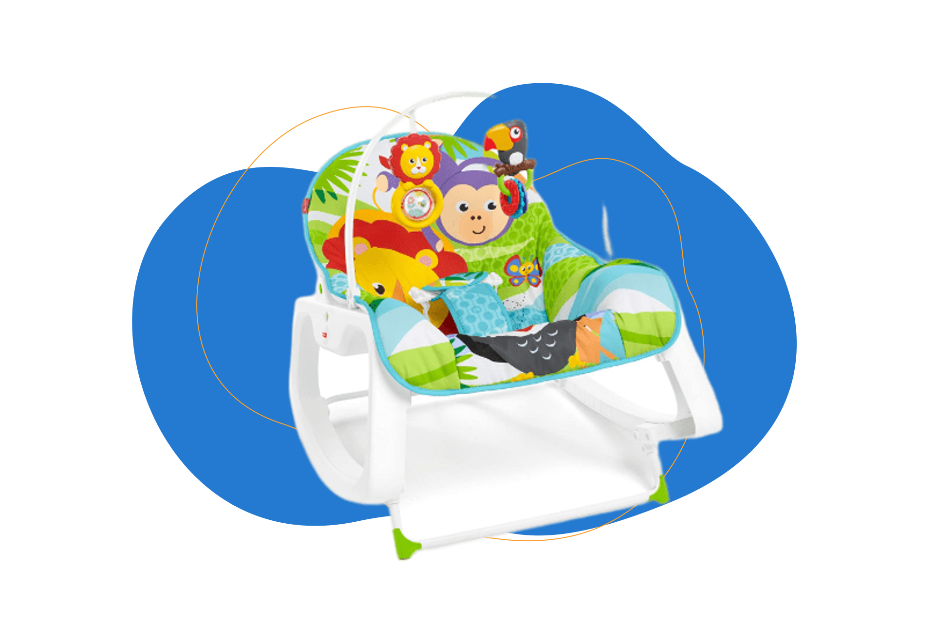 Hamaca bebé Crece Conmigo de Fisher Price