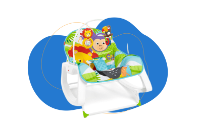 Hamaca bebé Crece Conmigo de Fisher Price