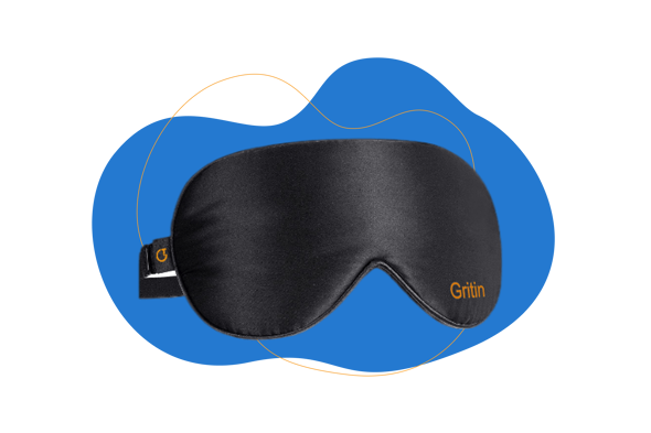 Máscara de Dormir de seda Gritin