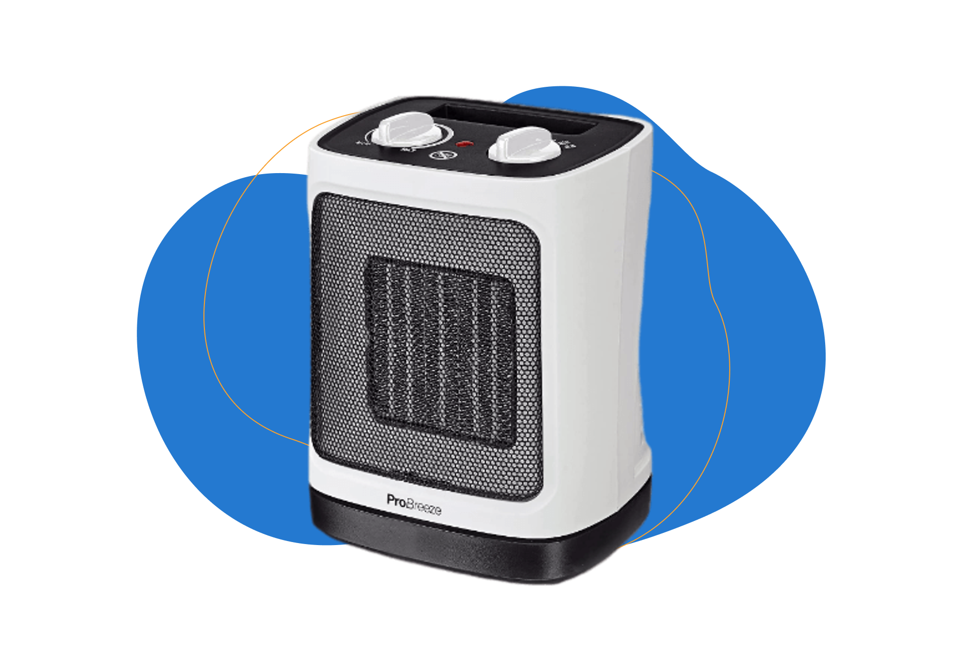 Pro Breeze Mini Calefactor Cerámico 2000 W