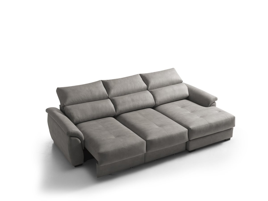 Sofá cama Benson 2 abierto.