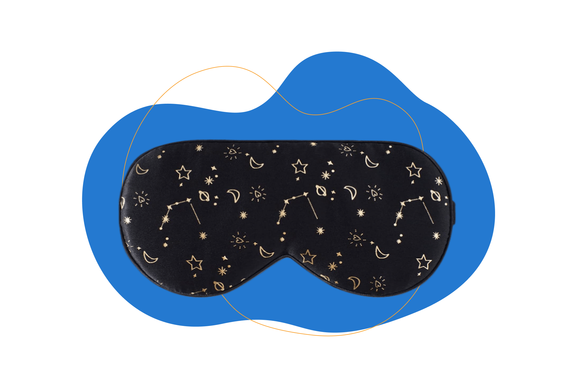 Antifaz para dormir de seda de Townssilk