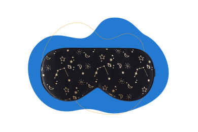 Antifaz para dormir de seda de Townssilk