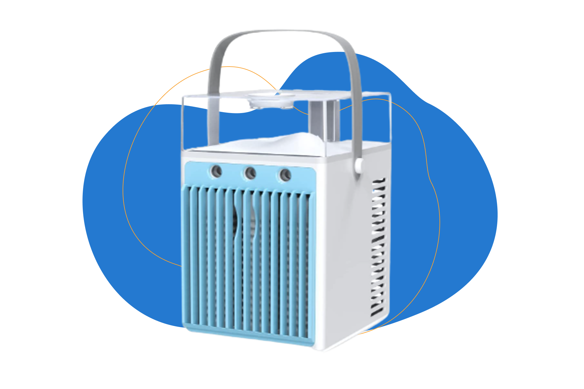 Aire acondicionado portátil 4 en 1 de Tiptop Home