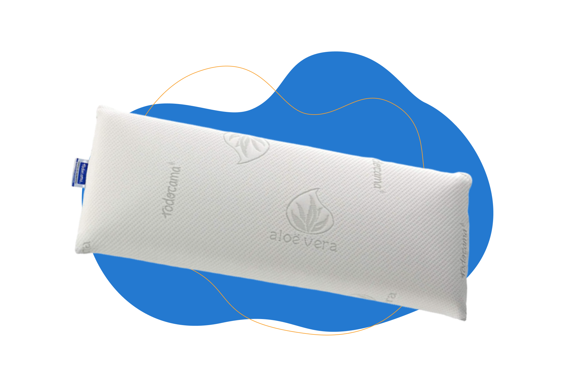 Almohada viscoelástica de Aloe Vera Todocama