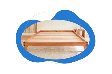 Cama de madera Kipli