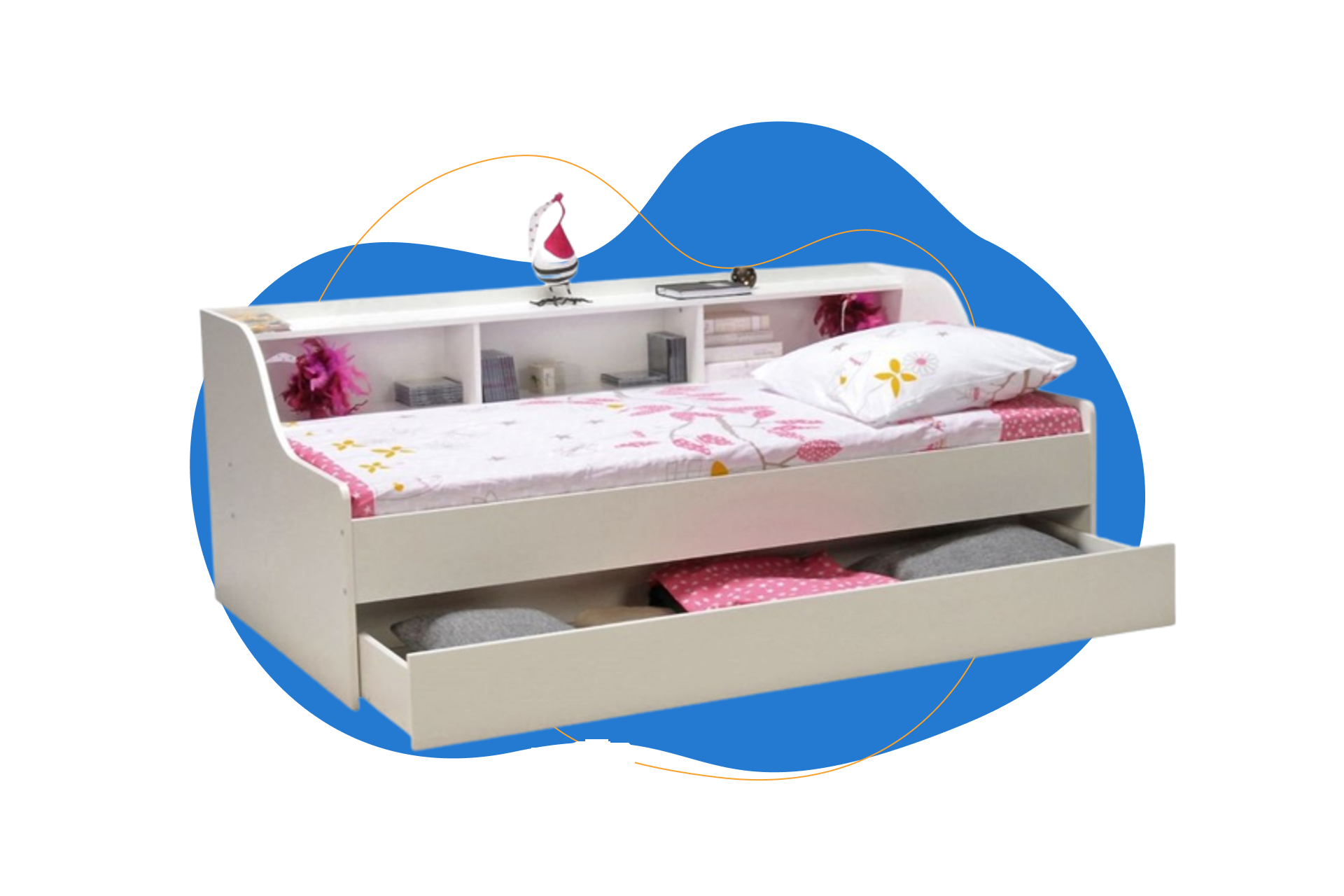 Cama nido 90x190 Friends