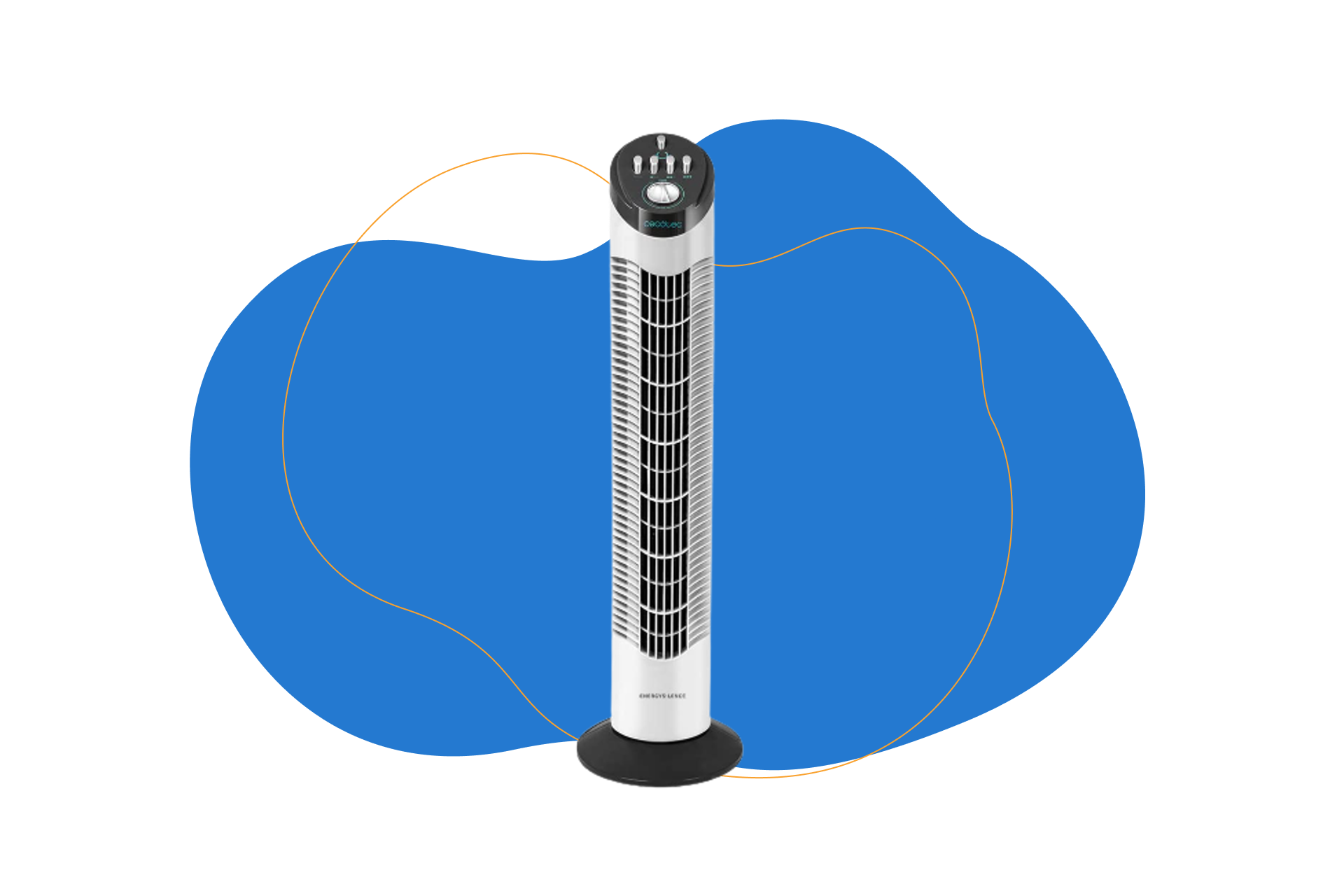 Cecotec Ventilador de Torre con Temporizador EnergySilence 790 Skyline