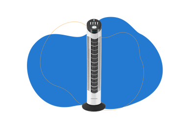 Cecotec Ventilador de Torre con Temporizador EnergySilence 790 Skyline