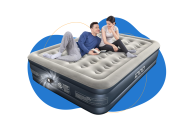Colchón hinchable iDOO cama de matrimonio