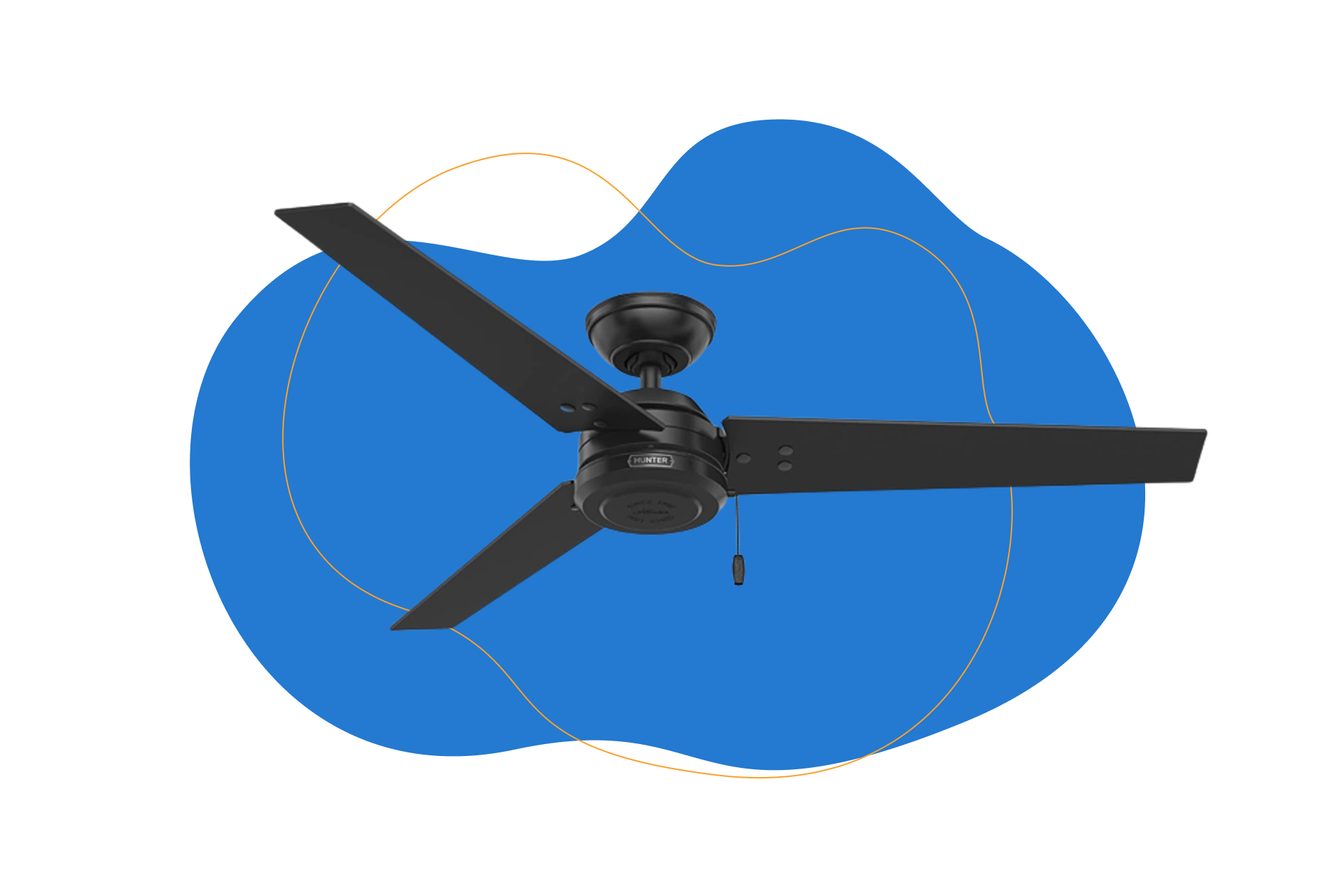 Ventilador de techo Hunter Cassius 52