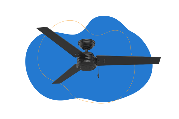 Ventilador de techo Hunter Cassius 52