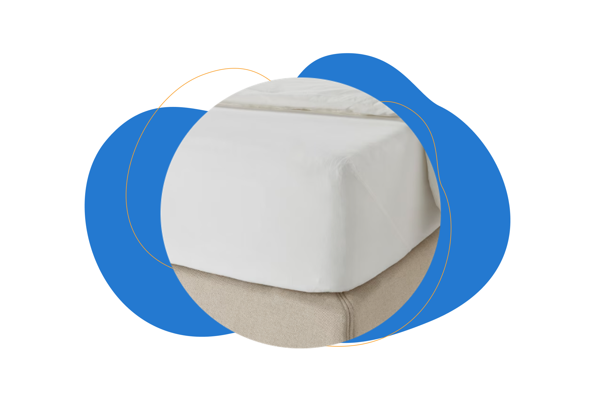 IKEA Sábana bajera ajustable DVALA