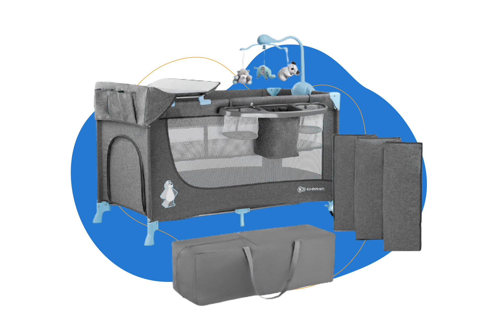 Kinderkraft Joy Acc Cuna de Viaje