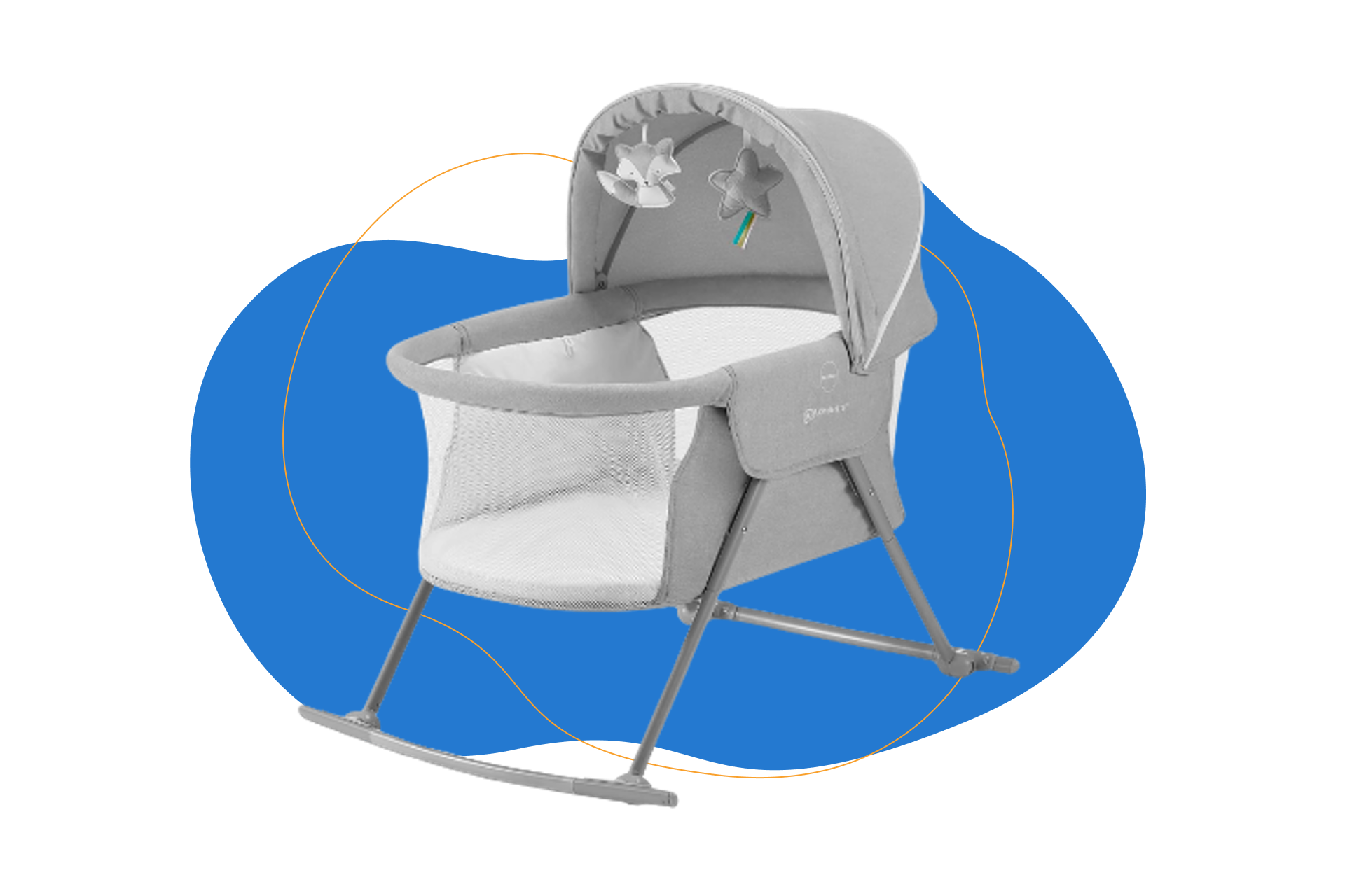 Kinderkraft Minicuna mecedora Lovi 3 in 1
